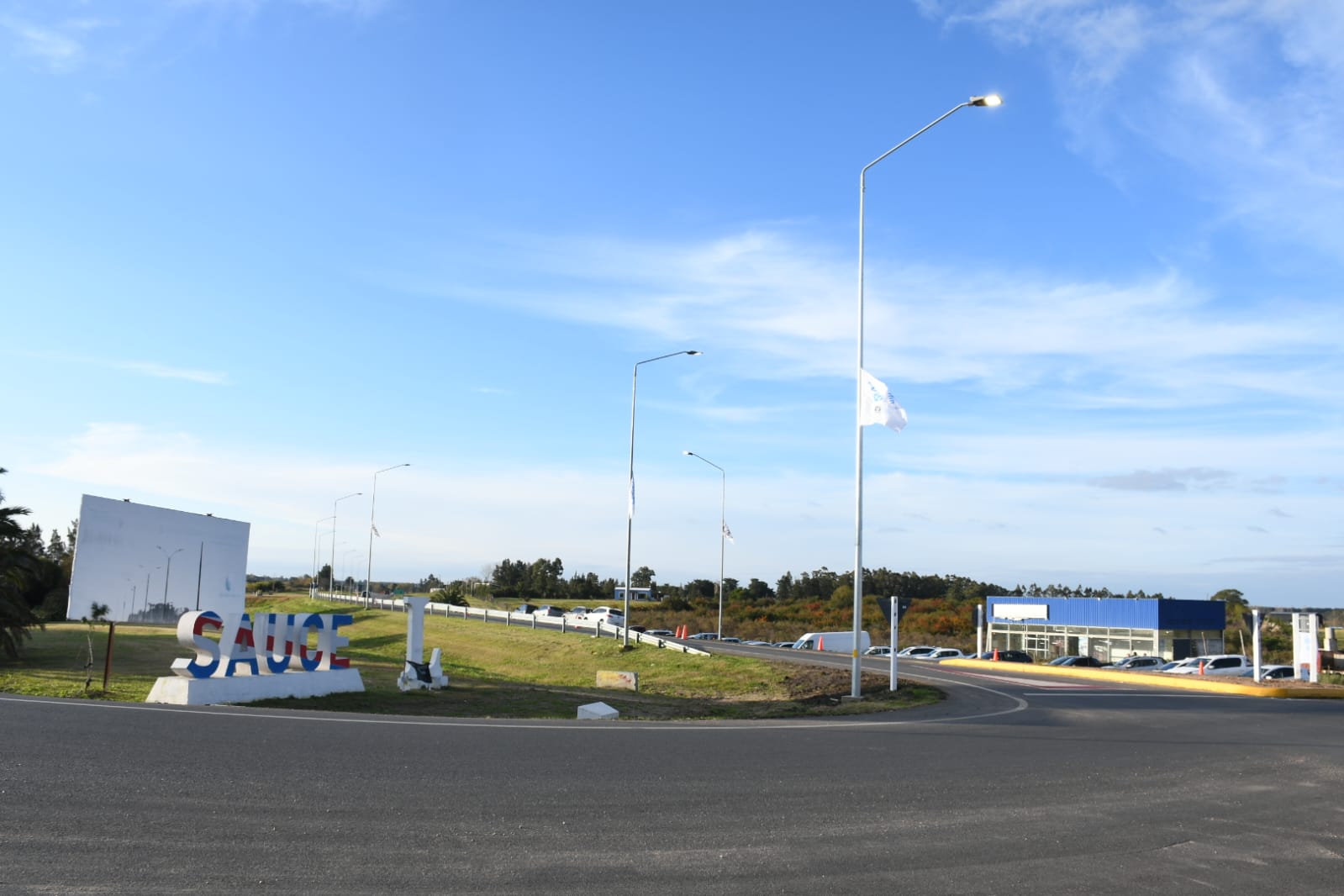 Se inauguraron obras en ruta 6, entre by pass de Sauce y ruta 11 MTOP